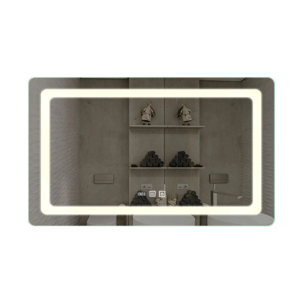 Decorare casa Oglinda montata pe perete Oglinda de baie Oglinda de machiaj Bluetooth Oglinda LED Smart Mirror Mobilier de salon