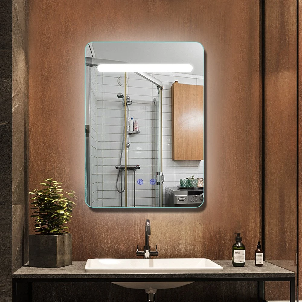 Oglindă inteligentă cu LED Oglindă de perete Decorarea casei Oglindă de machiaj Bluetooth Accesorii pentru baie Mobilier de salon Oglindă pentru baie pentru casă inteligentă