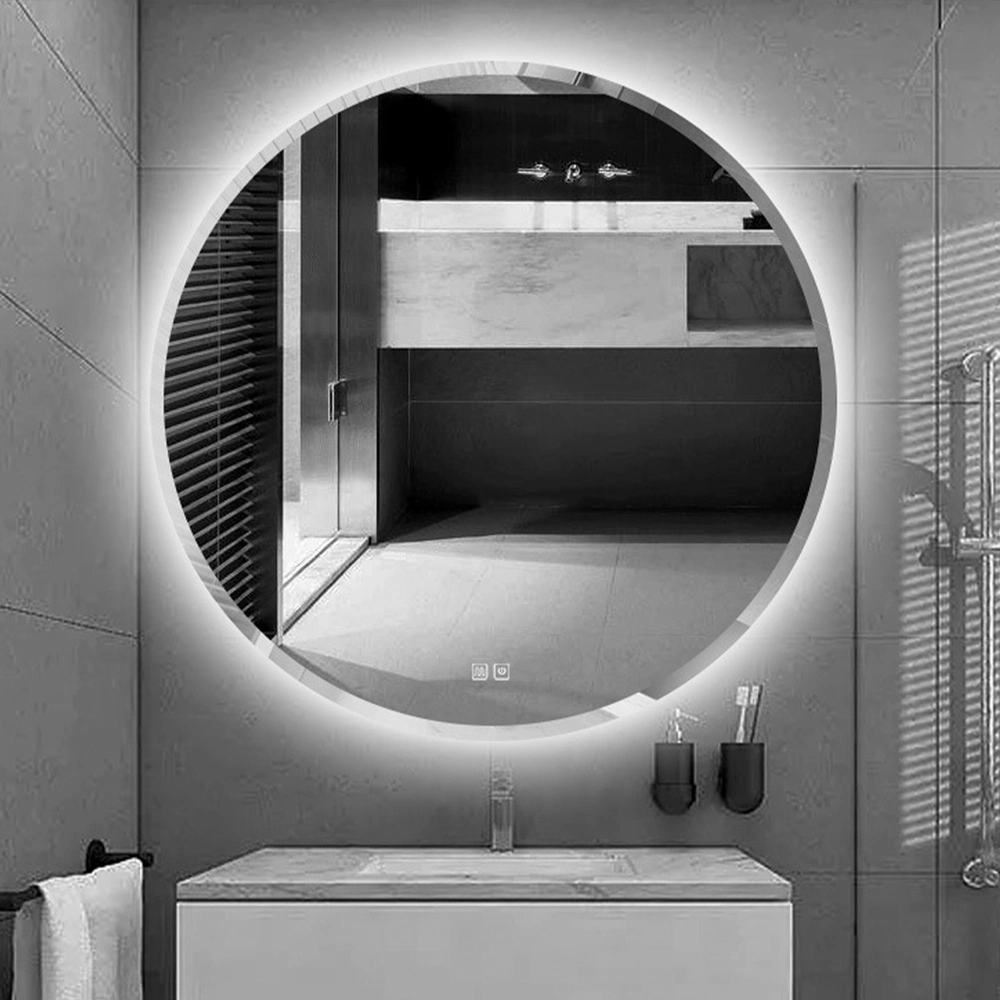 Oglindă inteligentă cu LED Oglindă montată pe perete Decorarea casei Oglindă de machiaj Bluetooth Accesorii pentru baie Mobilier de salon