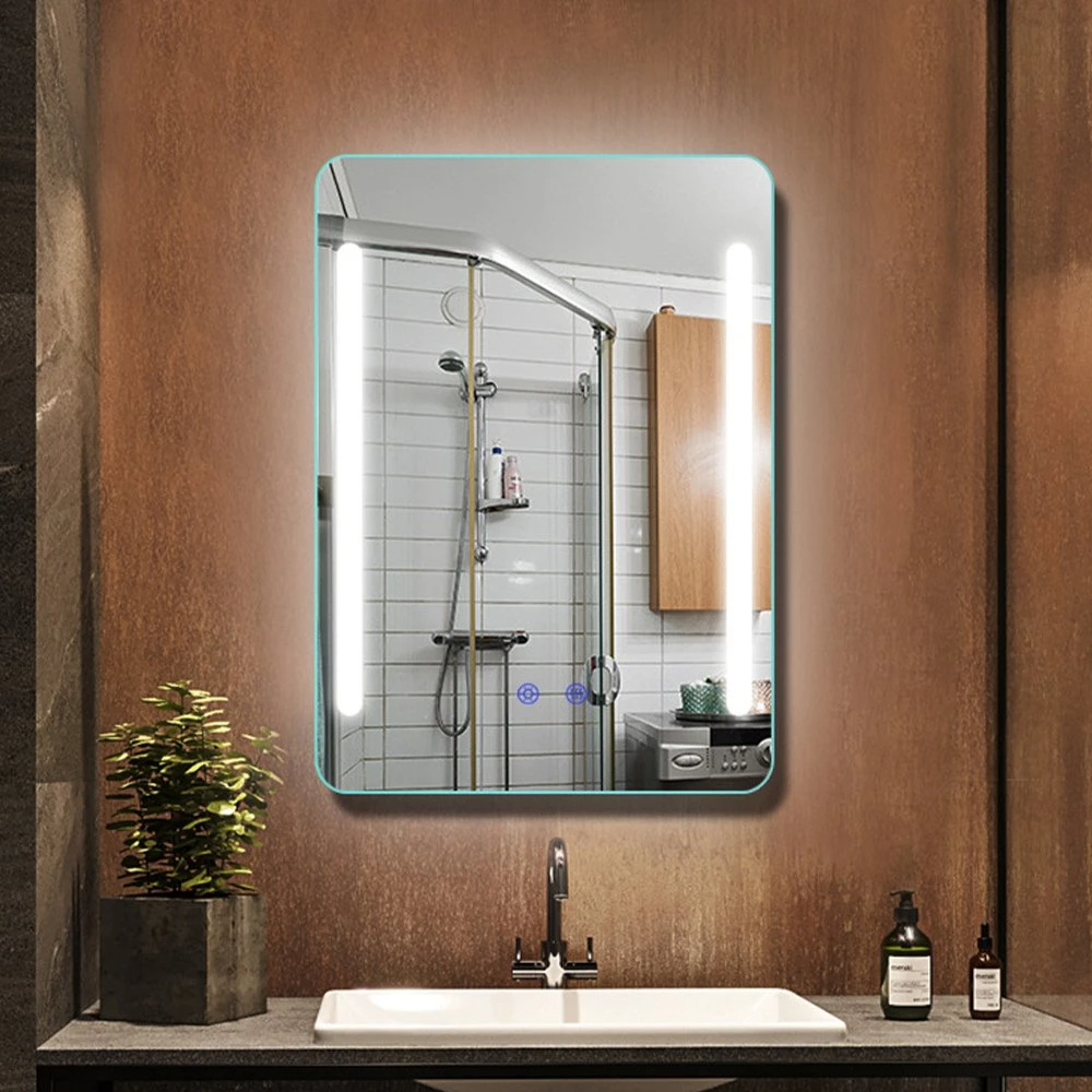 Fabrica de perete Decor Home Decor Mobilier de salon Machiaj Cosmetic Iluminat inteligent Iluminat din spate Vanity LED Oglinda de baie cu lumini Dezaburire