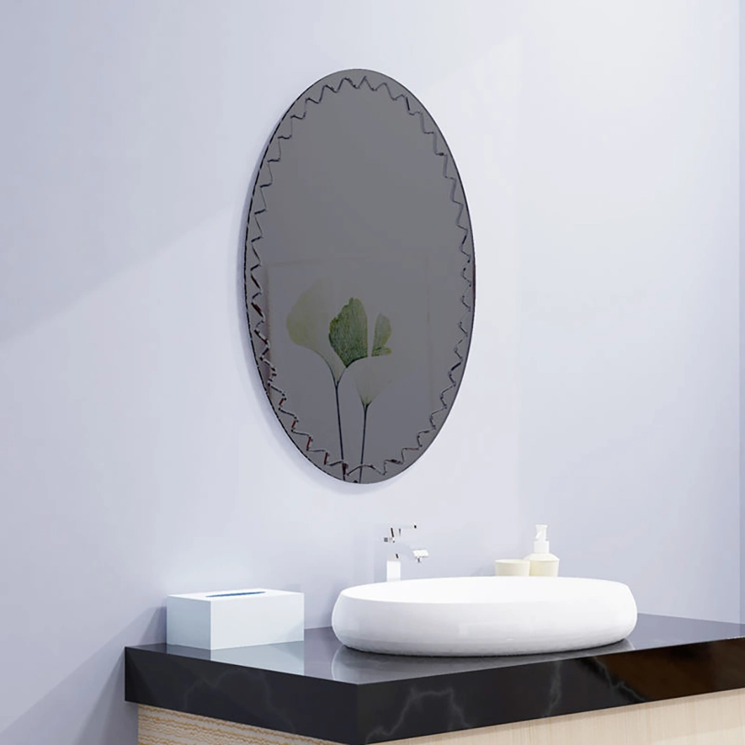 Design popular profesional CE TUV LED iluminat oglindă decorativă LED ovală baie oglindă pentru cameră