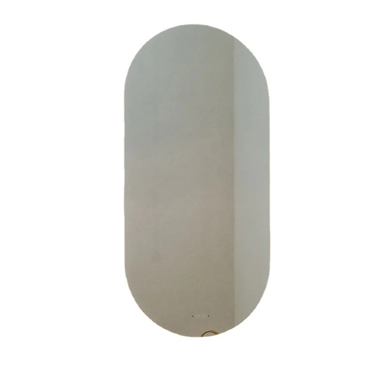 Oglindă inteligentă pentru baie Oglindă pentru baie cu LED, montată pe perete, cu lumină anti-aburire Oglindă pentru toaletă