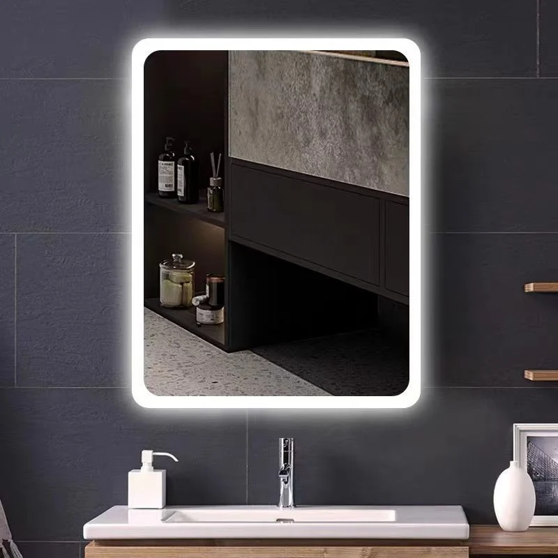 Oglindă personalizată personalizată cu iluminare din spate pentru baie cu LED Oglindă de toaletă rezistentă la apă cu lumină